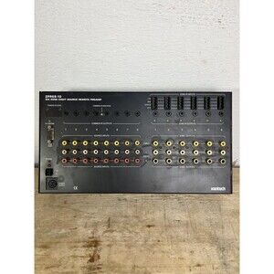 XANTECH ZPR68-10 SIX ZONE EIGHT SOURCE REMOTE PREAMP UNTESTED